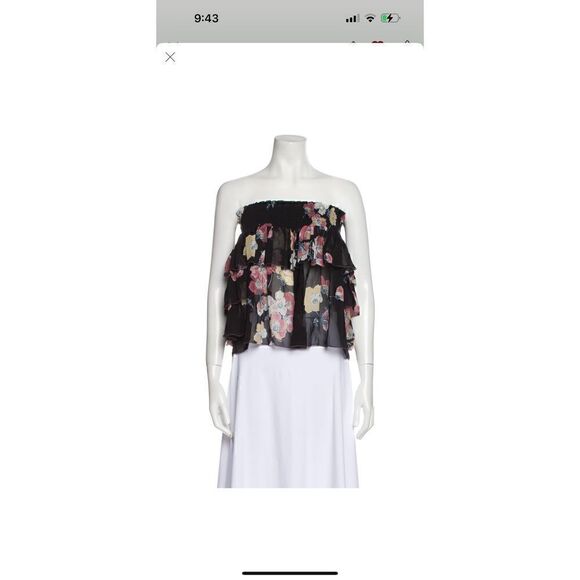 Ulla Johnson Crop Top size 00S - Picture 1 of 5